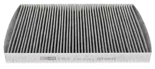 CCF0001C CHAMPION Pollen filter AUDI Activated Carbon Filter, 278 mm x 207 mm x 25 mm