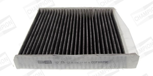CHAMPION Activated Carbon Filter, 281, 258 mm x 242 mm x 42 mm Width: 242mm, Height: 42mm, Length: 281, 258mm Cabin filter CCF0029C buy