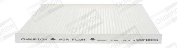 CHAMPION CCF0031 Pollen filter Pollen Filter, Particulate Filter, 235 mm x 223 mm x 17 mm