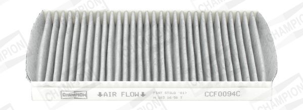 CHAMPION Activated Carbon Filter, 232 mm x 180 mm x 21 mm Width: 180mm, Height: 21mm, Length: 232mm Cabin filter CCF0094C buy
