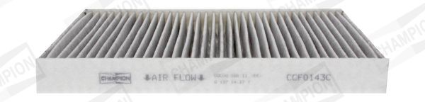 CHAMPION Activated Carbon Filter, 271 mm x 195 mm x 30 mm Width: 195mm, Height: 30mm, Length: 271mm Cabin filter CCF0143C buy