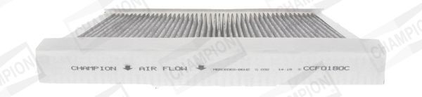 CHAMPION Activated Carbon Filter, 350 mm x 232 mm x 35 mm Width: 232mm, Height: 35mm, Length: 350mm Cabin filter CCF0180C buy