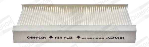 CHAMPION Pollen Filter, Particulate Filter, 270 mm x 159 mm x 30 mm Width: 159mm, Height: 30mm, Length: 270mm Cabin filter CCF0184 buy