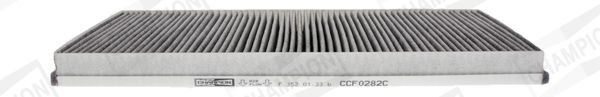 CHAMPION CCF0282C Pollen filter Activated Carbon Filter, 374 mm x 166 mm x 27 mm