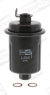 CHAMPION In-Line Filter Height: 120mm Inline fuel filter CFF100228 buy