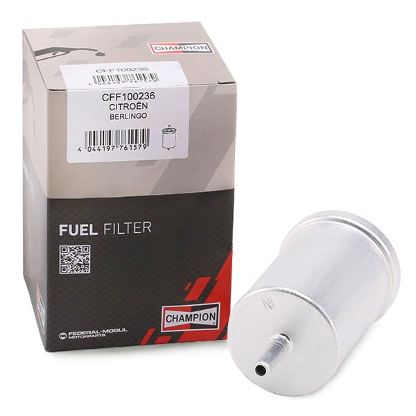 CHAMPION CFF100236 Fuel filters RENAULT Scénic I (JA0/1, FA0) 2.0 16V (JA1D, JA17) 140 hp Petrol 2000