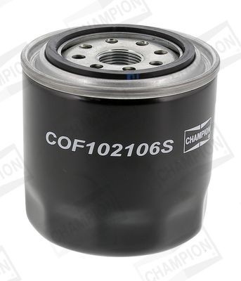 CHAMPION COF102106S Oil filter M22x1.5, Spin-on Filter
