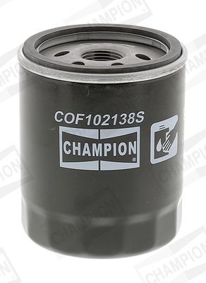 CHAMPION COF102138S Oil filter M20x1.5, Spin-on Filter