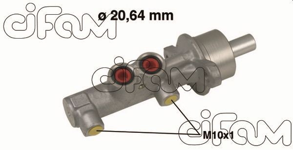 Opel Corsa C Utility Brakes parts - Brake master cylinder CIFAM 202-538