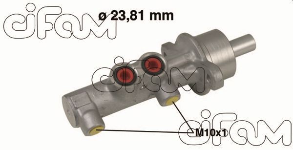 202-539 CIFAM Brake master cylinder OPEL D1: 23,80 mm, Aluminium