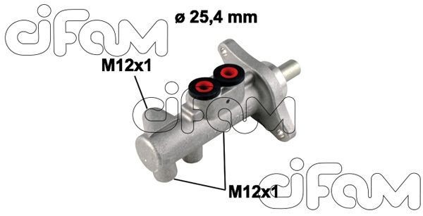 CIFAM 202-609 Brake master cylinder SEAT experience and price
