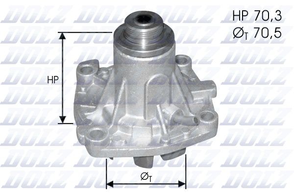 Alfa Romeo 155 Water pump 7812556 DOLZ A131ST online buy