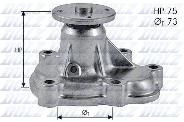Great value for money - DOLZ Water pump O143
