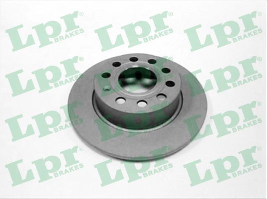 LPR A1003PR Brake disc 253x10mm, 5, solid, Coated