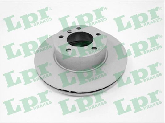 Great value for money - LPR Brake disc B2441VR