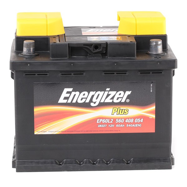 ENERGIZER EP60-L2 Plus Batterie 12V 60Ah 540A B13 Bleiakkumulator