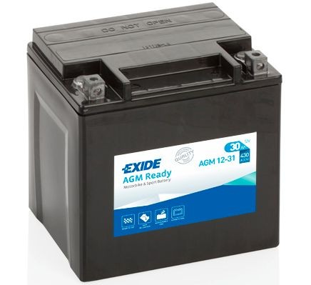 OEM-quality EXIDE AGM12-31 Auto battery