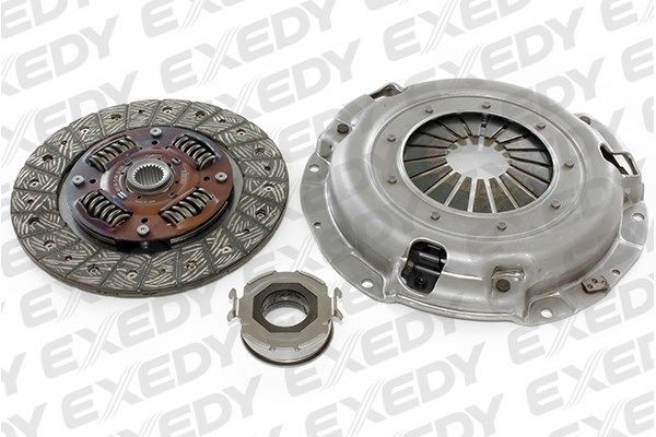 FJK2037 EXEDY Clutch set SAAB for engines without dual-mass flywheel, three-piece, with bearing(s), 225mm