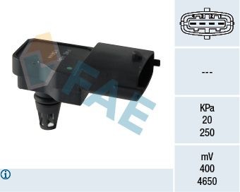 FAE 15044 Ladedrucksensor für IVECO EuroCargo I-III LKW in Original Qualität