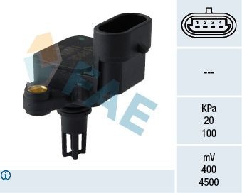 FAE 15071 Intake manifold pressure sensor