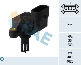 FAE 15073 Intake manifold pressure sensor 12 78 879 3