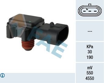 FAE 15079 Intake manifold pressure sensor 97 180 655