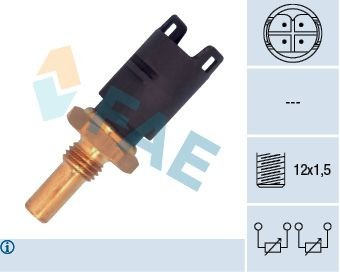 FAE 33296 Oil temp sensor MG MGF Convertible (RD) 1.8 i 16V 120 hp Petrol 1998