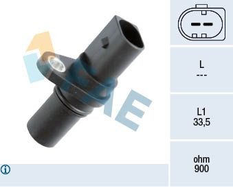 FAE 2-pin connector, Inductive Sensor, without cable Number of pins: 2-pin connector Sensor, crankshaft pulse 79231 buy