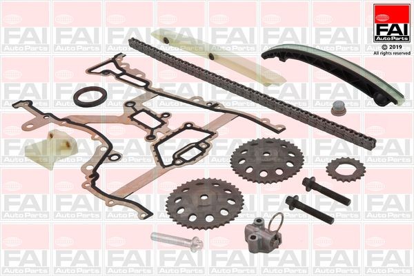 FAI AutoParts with gears, with gaskets/seals, Simplex, Bolt Chain Timing chain set TCK116 buy