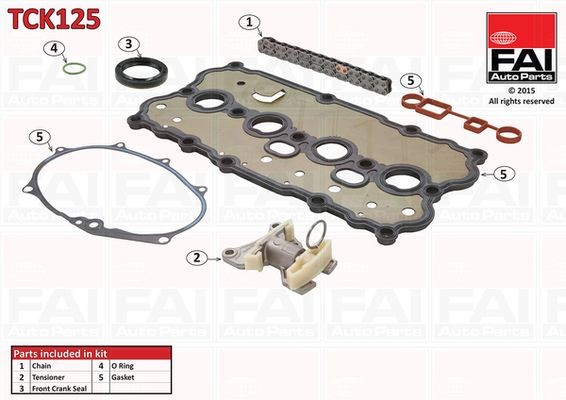 Great value for money - FAI AutoParts Timing chain kit TCK125