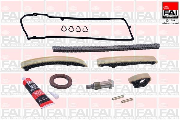 FAI AutoParts without gears, with gaskets/seals, Simplex, Bolt Chain Timing chain set TCK147 buy