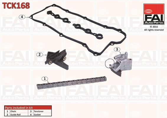Great value for money - FAI AutoParts Timing chain kit TCK168