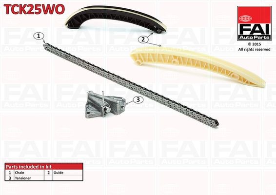 Great value for money - FAI AutoParts Timing chain kit TCK25WO