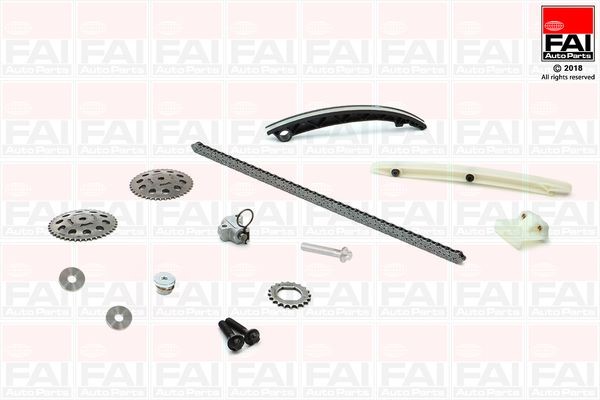 Original FAI AutoParts Timing chain kit TCK4NGS for OPEL CORSA