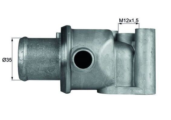 MAHLE ORIGINAL TI 77 87D Engine thermostat Opening Temperature: 87°C, with seal