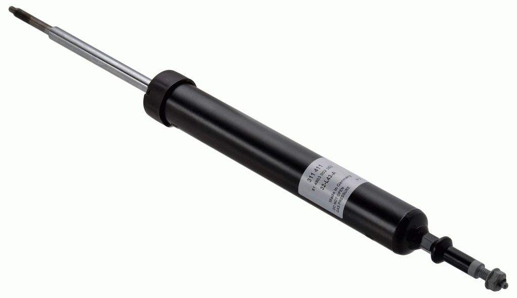 SACHS 311 411 Shock absorber Gas Pressure, Twin-Tube, Telescopic Shock Absorber, Top pin, Bottom Pin