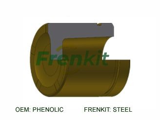 Brake piston FRENKIT 47,5mm, Front Axle, Akebono - P475901