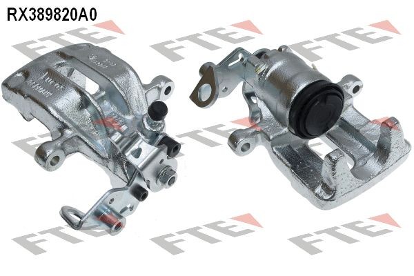 FTE RX389820A0 Brake caliper grey, Cast Iron, without holder