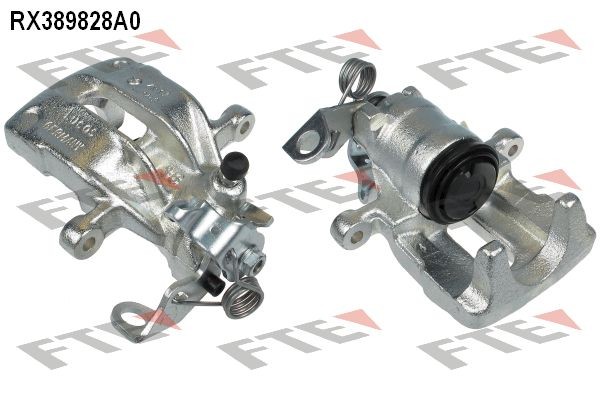 FTE RX389828A0 Brake caliper grey, Cast Iron, without holder