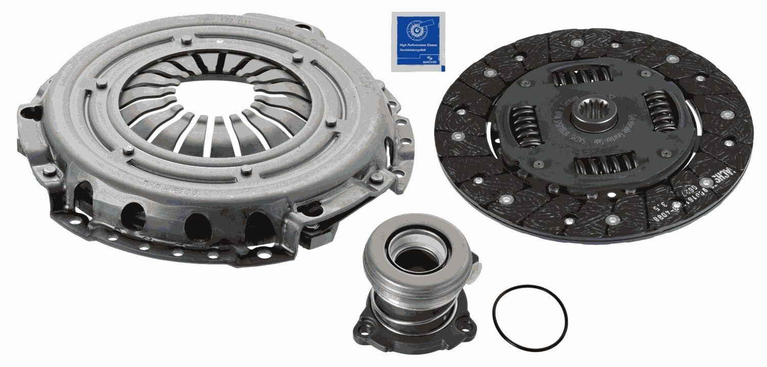 Opel ADAM Clutch system parts - Clutch kit SACHS 3000 990 018