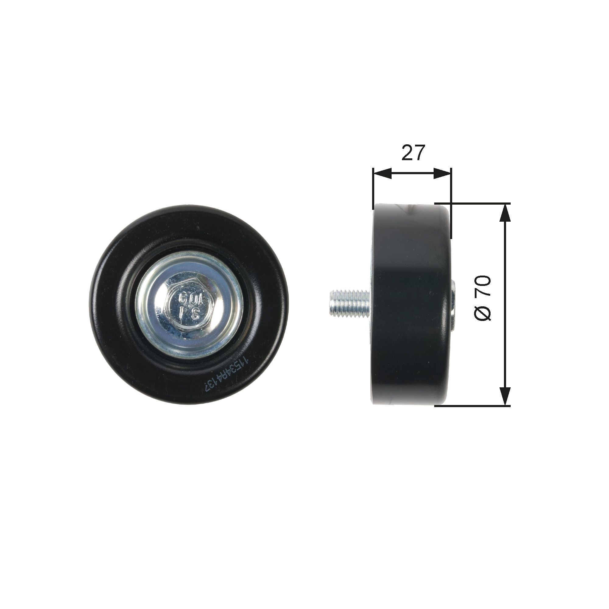 Chevy G20 Idler pulley 7822893 GATES T36409 online buy