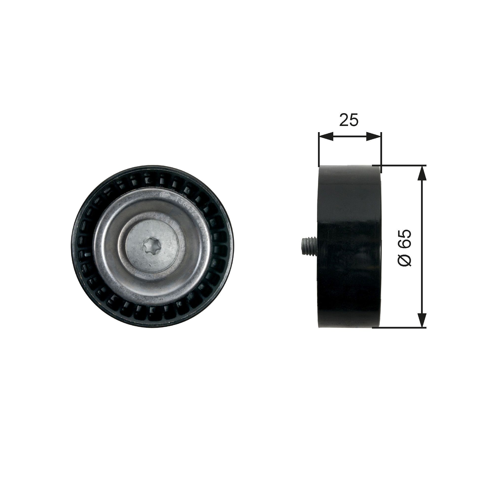 Mercedes M-Class Idler pulley 7822898 GATES T36432 online buy