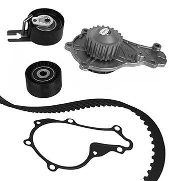 GRAF KP859-1 Water pump and timing belt kit Number of Teeth: 144, Width 1: 25,4 mm, for timing belt drive