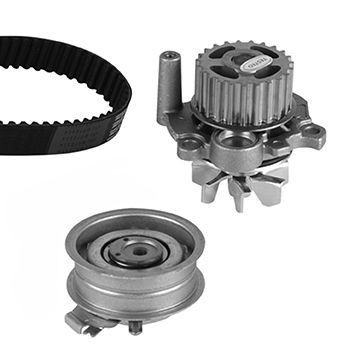 GRAF KP947-1 Water pump and timing belt kit Number of Teeth: 138, Width 1: 23 mm, for timing belt drive