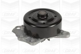 GRAF PA1020 Water pump with seal, Mechanical, Metal, Water Pump Pulley Ø: 95 mm, for v-ribbed belt use