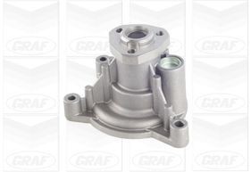 GRAF PA1051 Water pump with seal, Mechanical, Plastic, for v-ribbed belt use