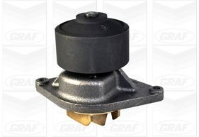 GRAF PA1060 Water pump with seal, Mechanical, Brass, Water Pump Pulley Ø: 88 mm, for v-ribbed belt use