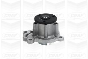 GRAF PA1065 Water pump with seal, Mechanical, Metal, for v-ribbed belt use