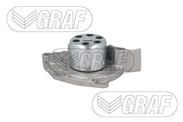GRAF with seal, with Radial Bearing, Mechanical, Metal, Water Pump Pulley Ø: 54 mm, for timing belt drive Water pumps PA1087 buy