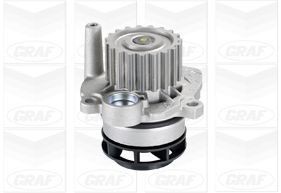GRAF PA1137 Water pump Number of Teeth: 19, with seal ring, Mechanical, Plastic, Water Pump Pulley Ø: 56,23 mm, for toothed belt drive